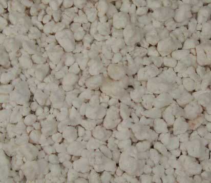 Perlite improves drainage but also holds some water