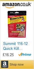 Mosquito bits for sale on Amazon