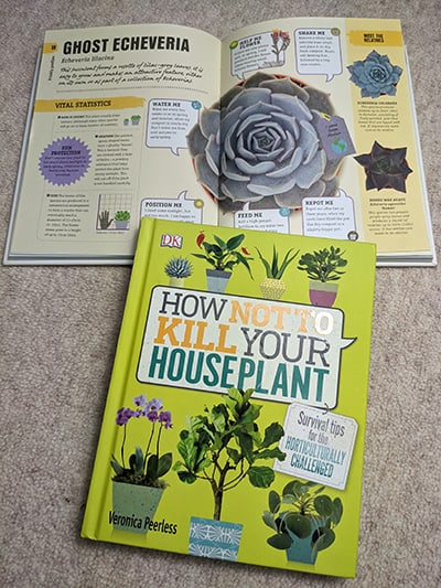 How not to kill your houseplant book by Veronica Peerless