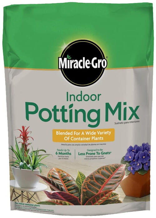 Indoor potting soil